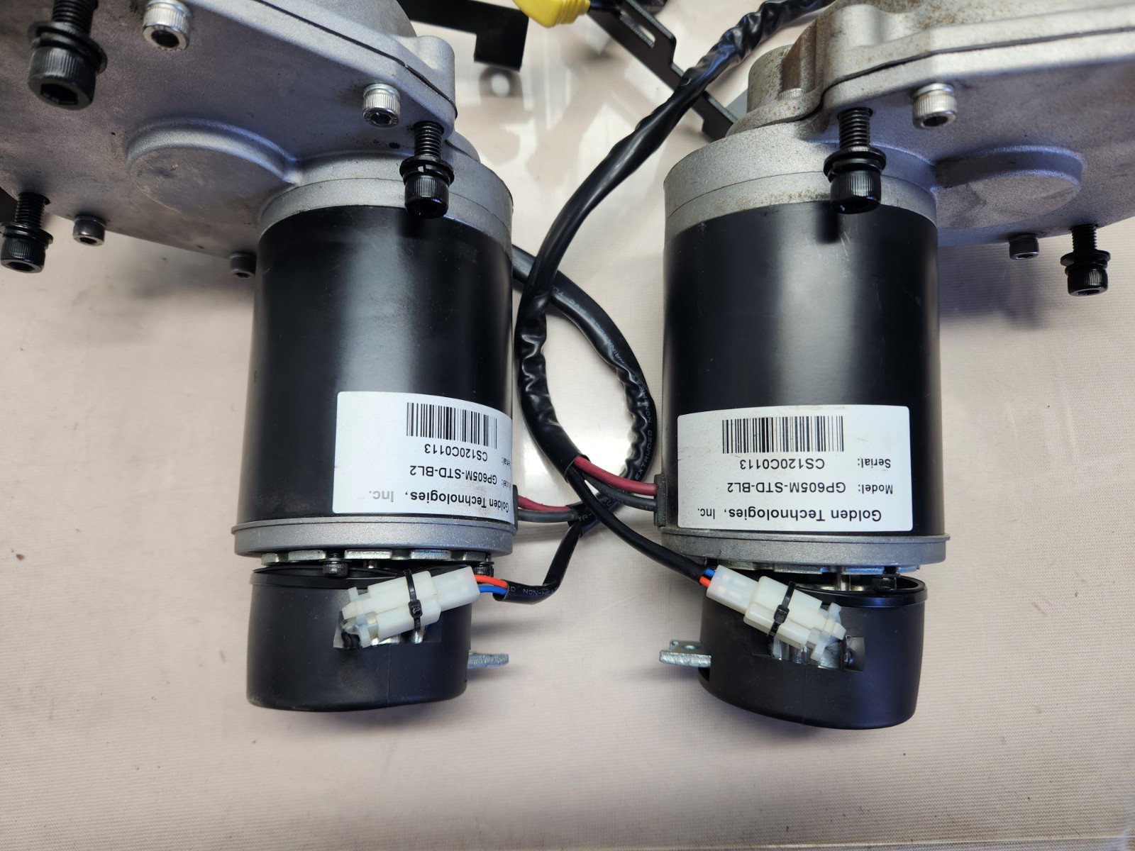 TESTED PAIR Left Right Motors for Golden Compass Sport & TRO Power Wheelchairs