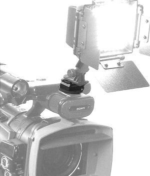 Video Light or Microphone Shoe Mount Adaptor for Pro Camcorder