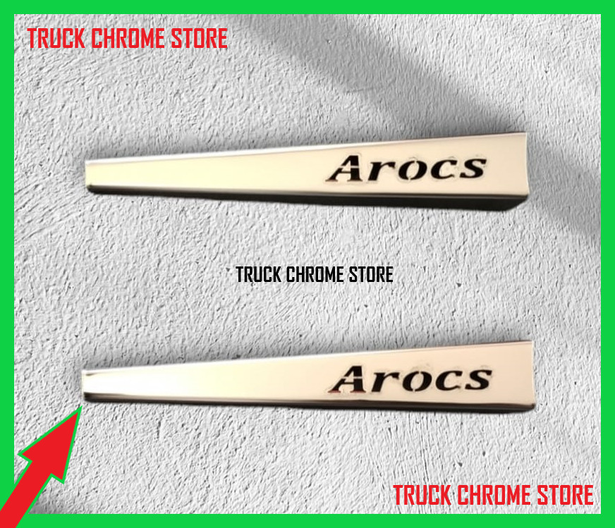 AROCS        Wiper Chrome         Stainless Steel        1 SET.   Fits Mercedes