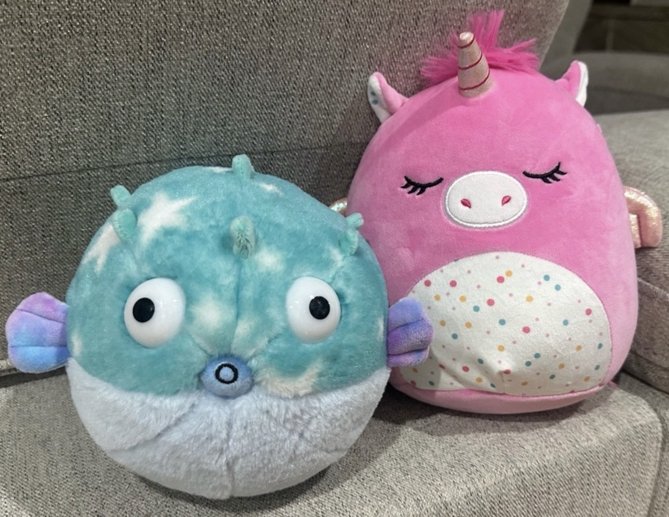 Kellytoy Squishmallow 5" Bexley The Unicorn - Easter