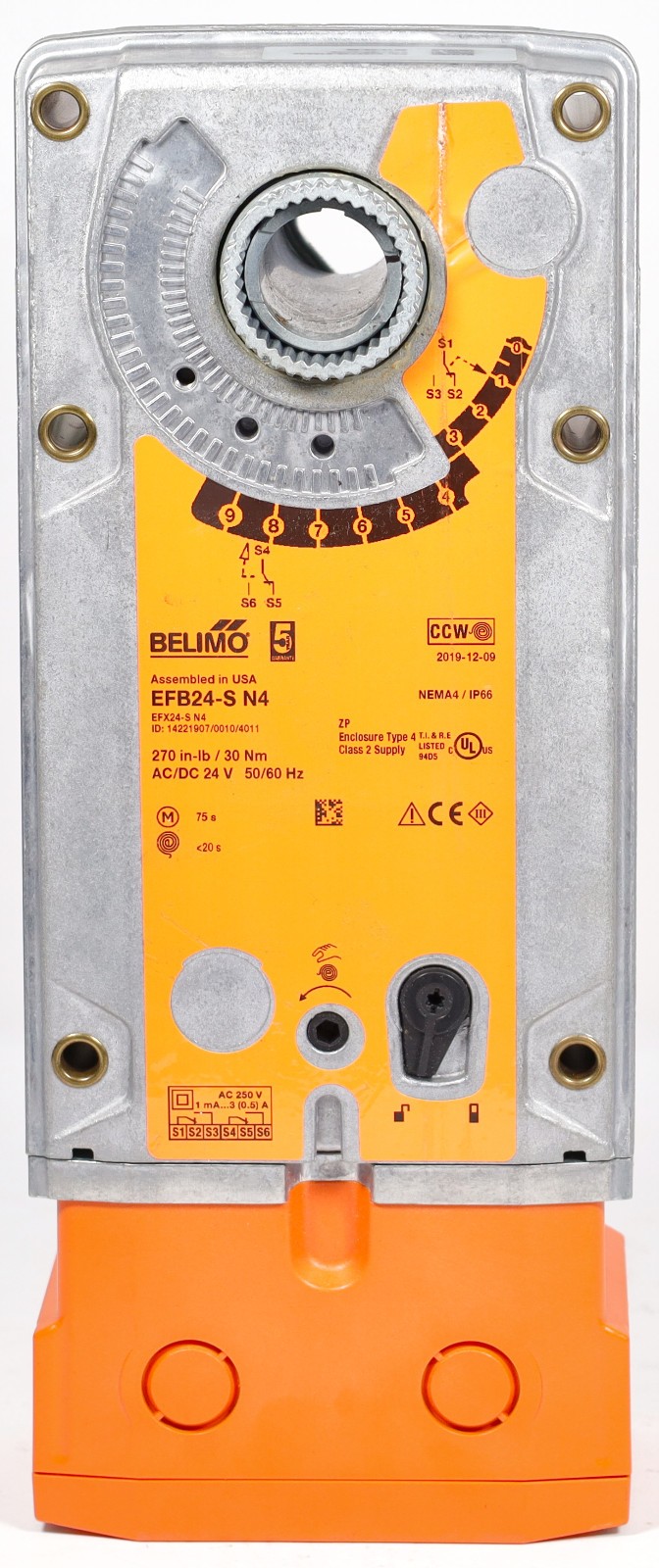 Belimo EFB24-S N4 Outdoor Protected Actuators