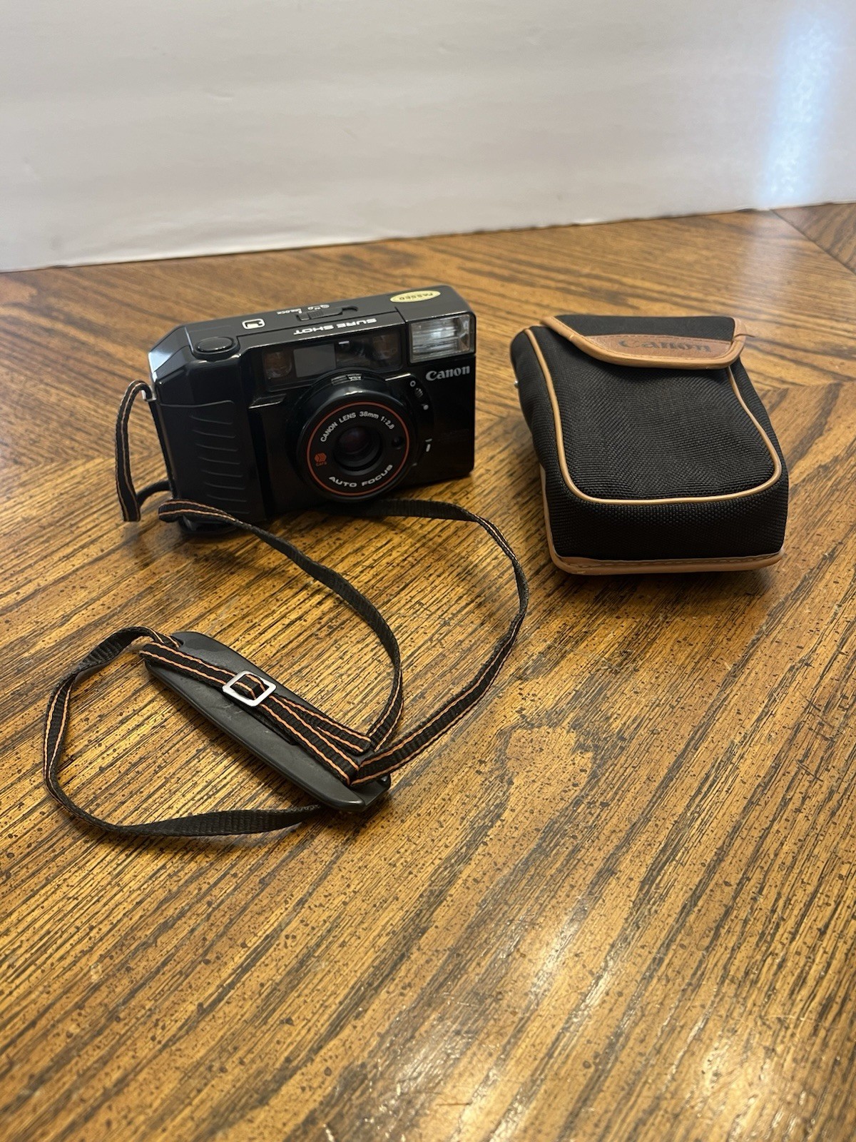 Vintage Canon Sure Shot 38mm 1:2.8 Auto Focus Camera Parts/Repair