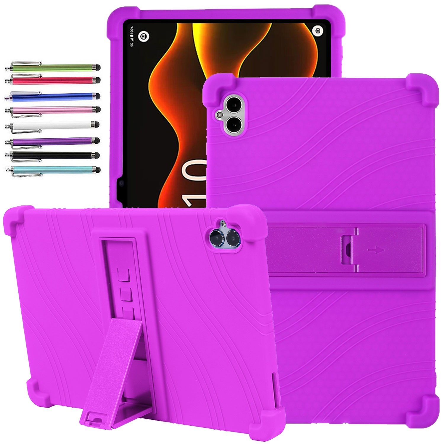 Case for Boost Celero5G TAB Tablet 10.95" 2025 Shockproof Rubber Cover + Stylus