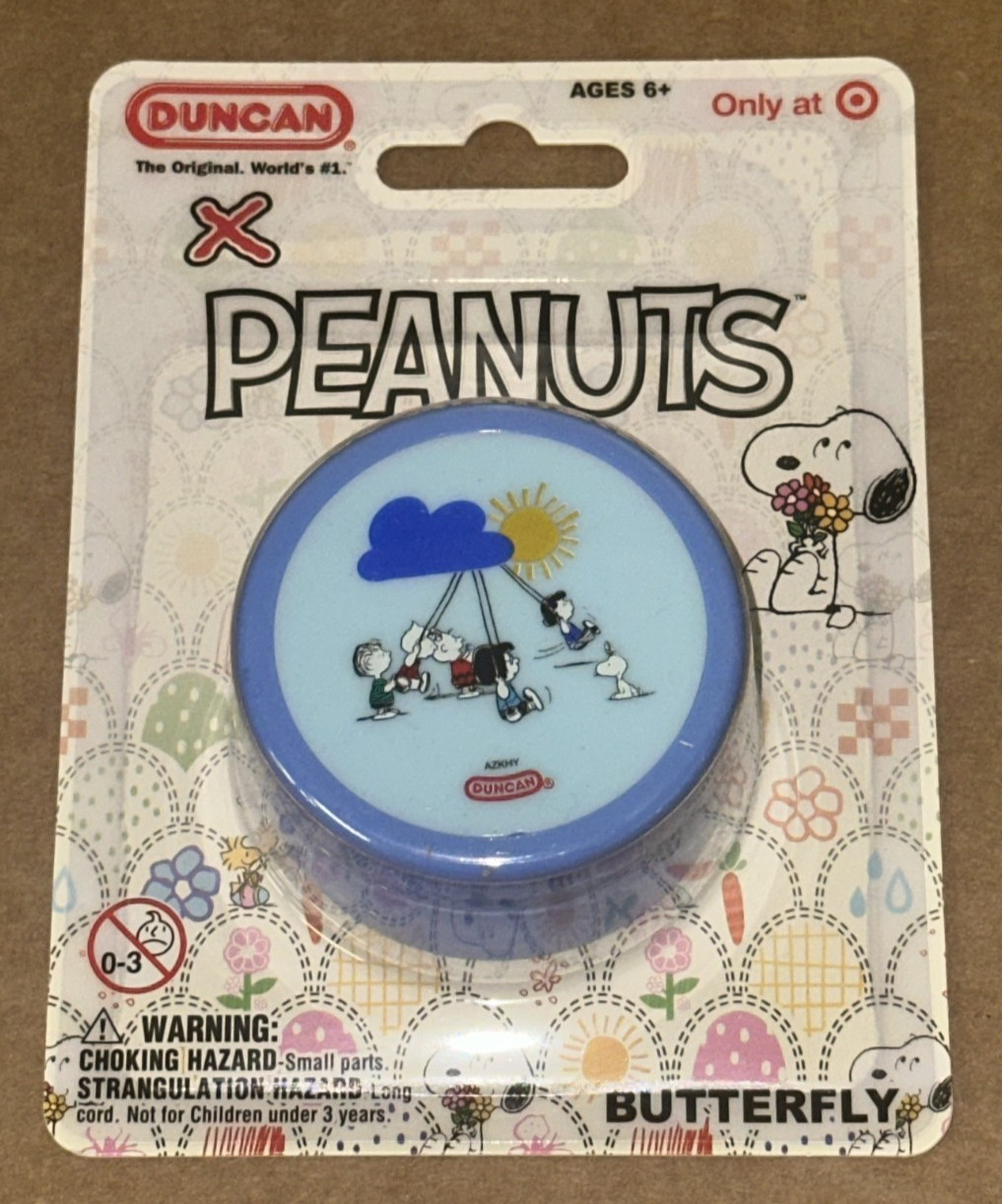 Duncan Butterfly Peanuts Snoopy Schulz Yo-Yo Target Exclusive 3124BU-T-PEAN2 NEW