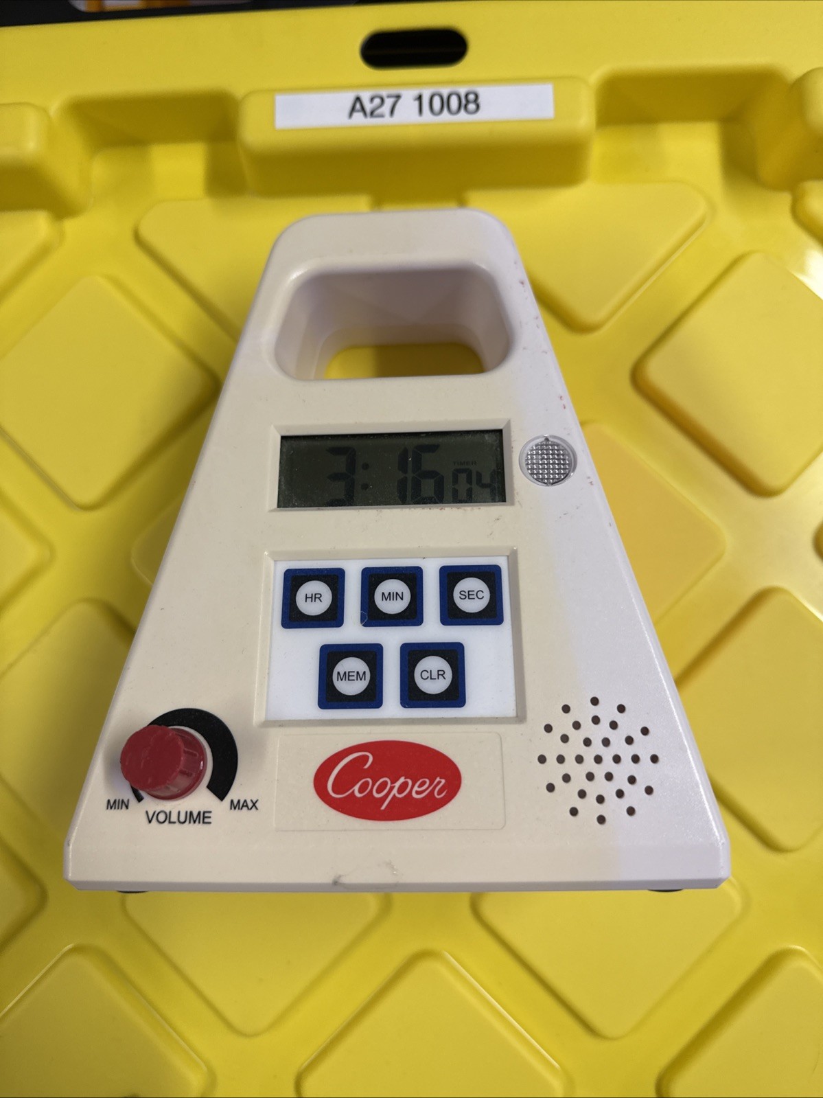Cooper-Atkins FT24-0-3 Large Single Station Digital Timer, 24 Hour