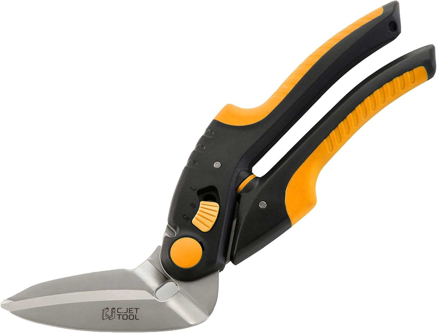 10" Heavy Duty Professional Scissors - Ergonomic Multi-Purpose Tool in Orange