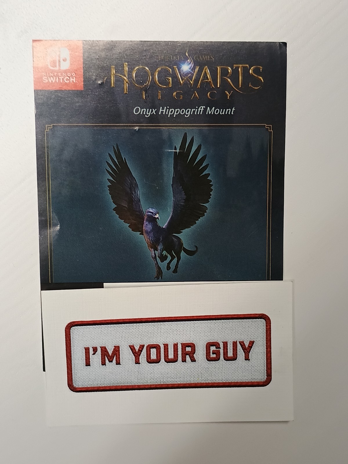 Hogwarts Legacy Onyx Hippogriff Mount Add-on DLC ONLY for Nintendo Switch