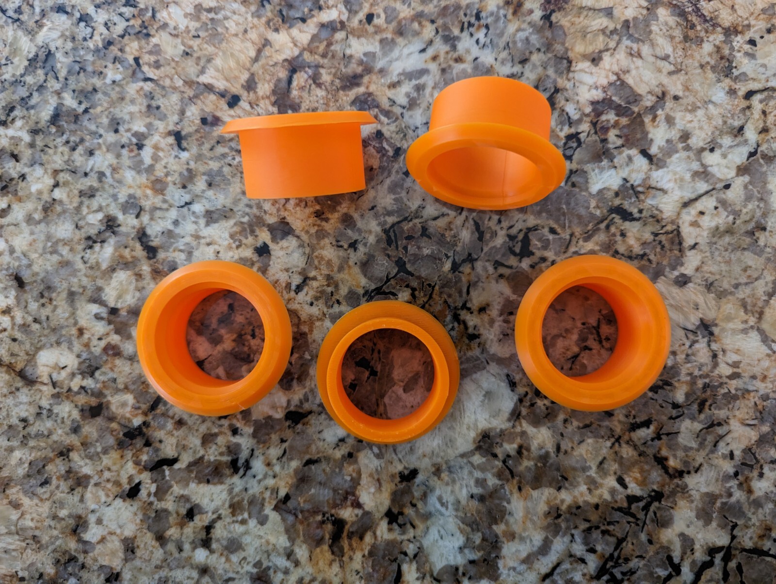 5 pack Cable Grommets Custom Colors Custom Sizes for Aquariums Apex Neptune