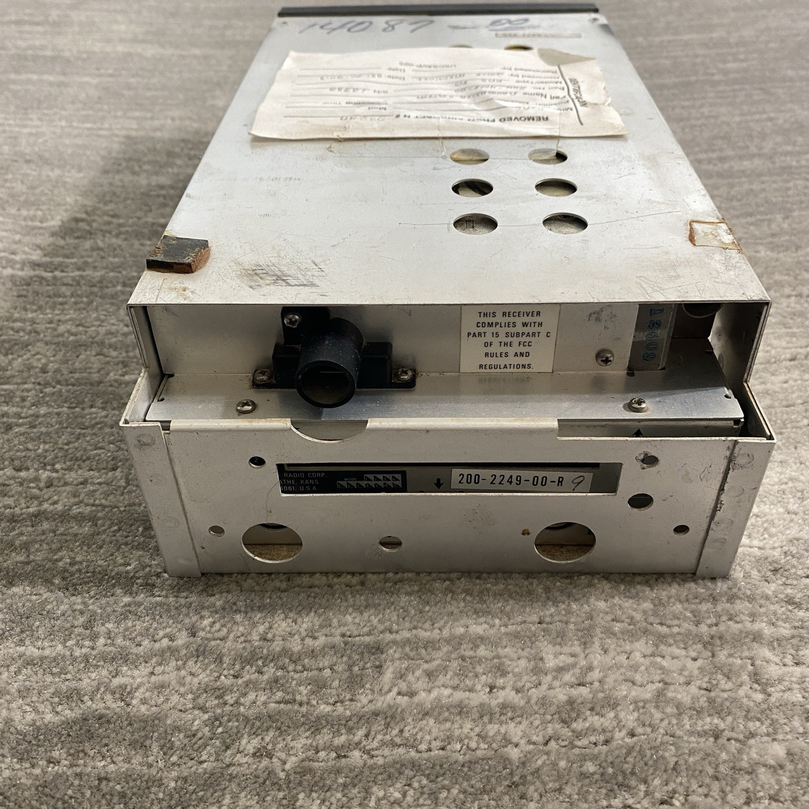 Bendix King KNS 80 Navigation System 066-4008-00 With Screen Damage And Tray