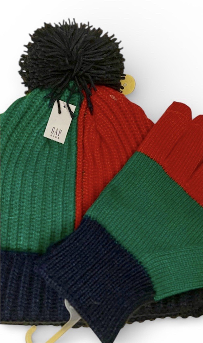 GAP Kids Hat &Gloves Set, NWT C3