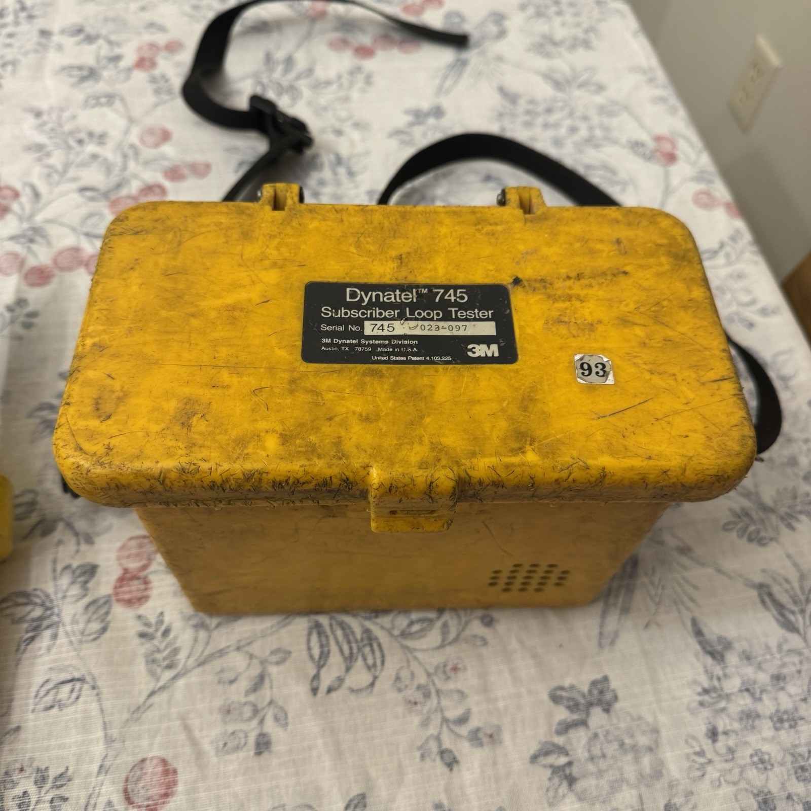 3M Dynatel 745  Subscriber Loop Telephone Cable Loop Tester    As Is