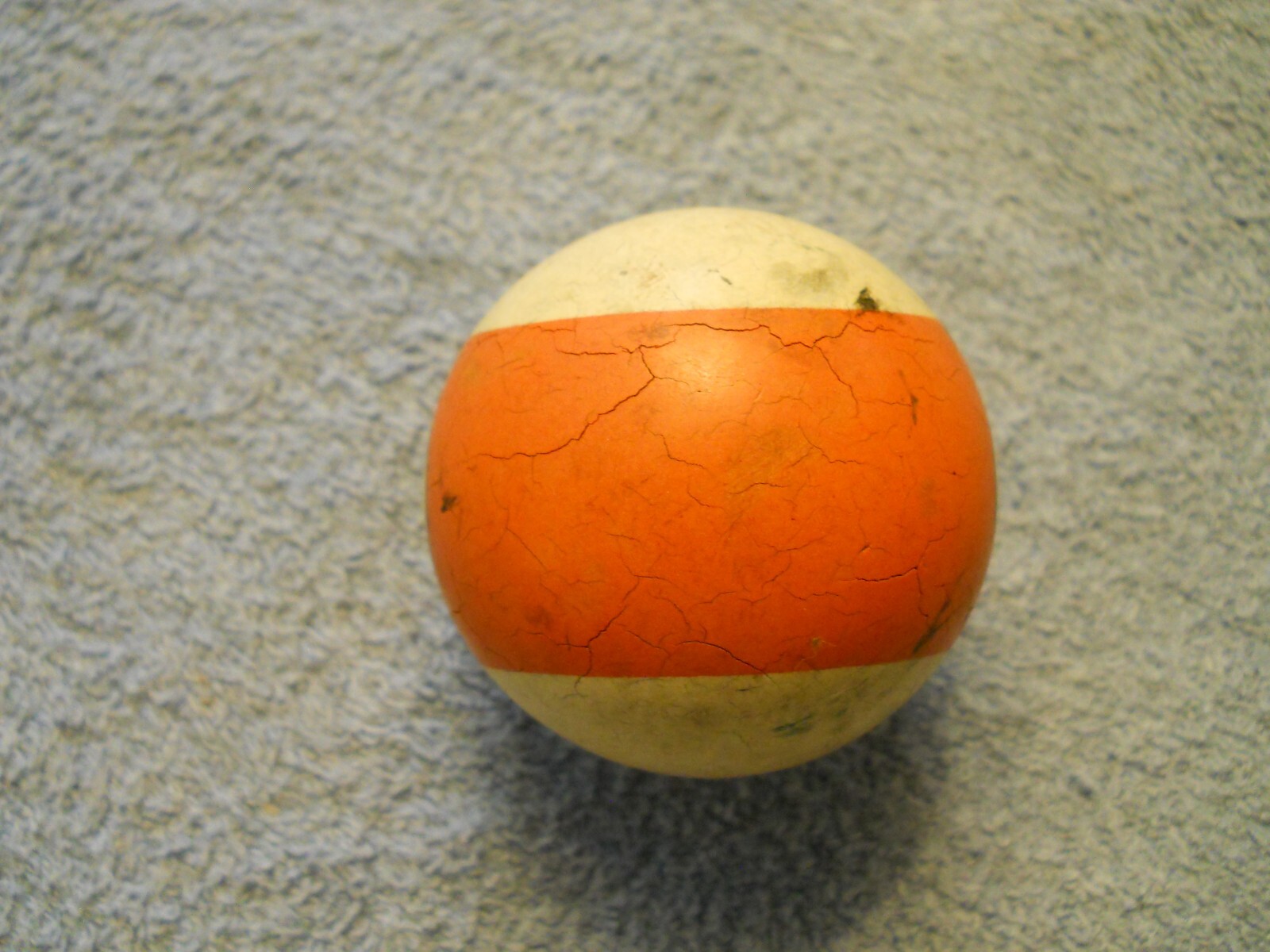 Vintage Clay Billiard Ball- #13