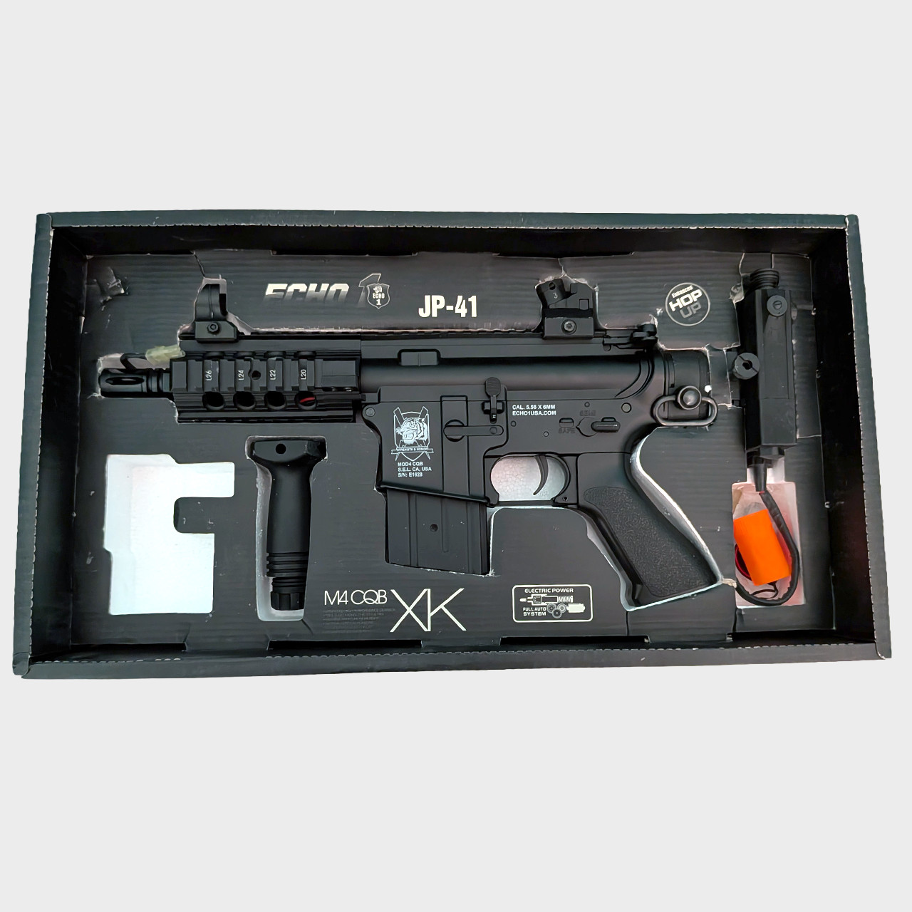 Echo1 M4XK CQB Airsoft AEG Electric 5 Mags Outdoors Sports Discontinued