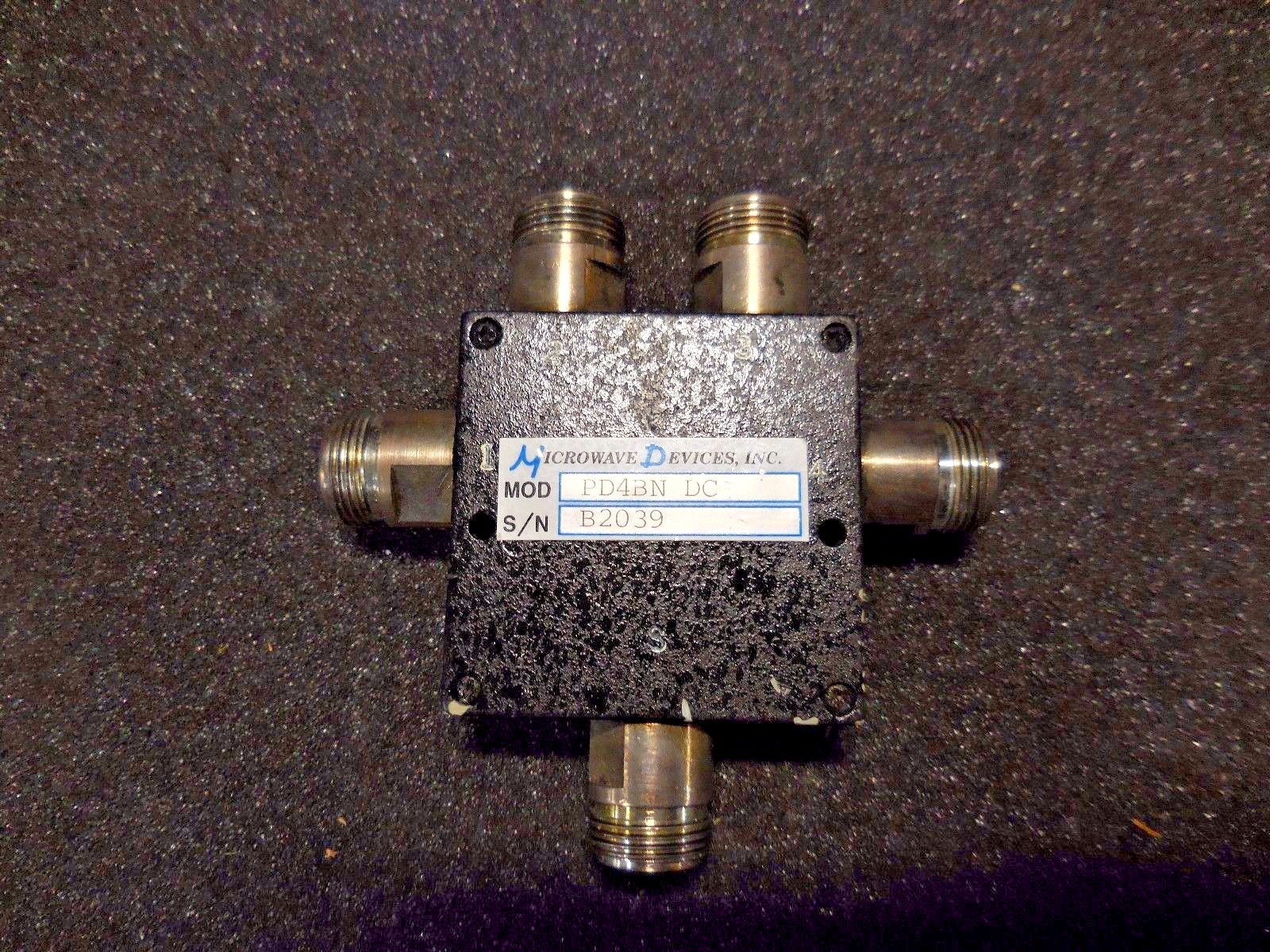 Microwave Devices Inc. PD4BN-DC RF Microwave