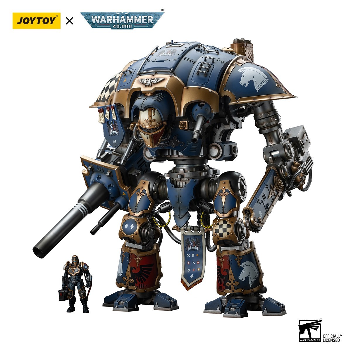 JOYTOY 1/18 Action Figures Warhammer40K Imperial Knights House Terryn Knight