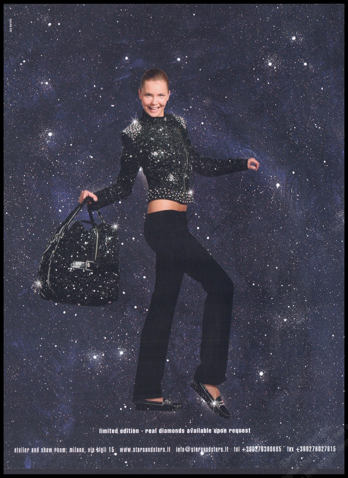 Footwear Magazine Print Ad Women Fashion Long Legs shoes 2007-12B