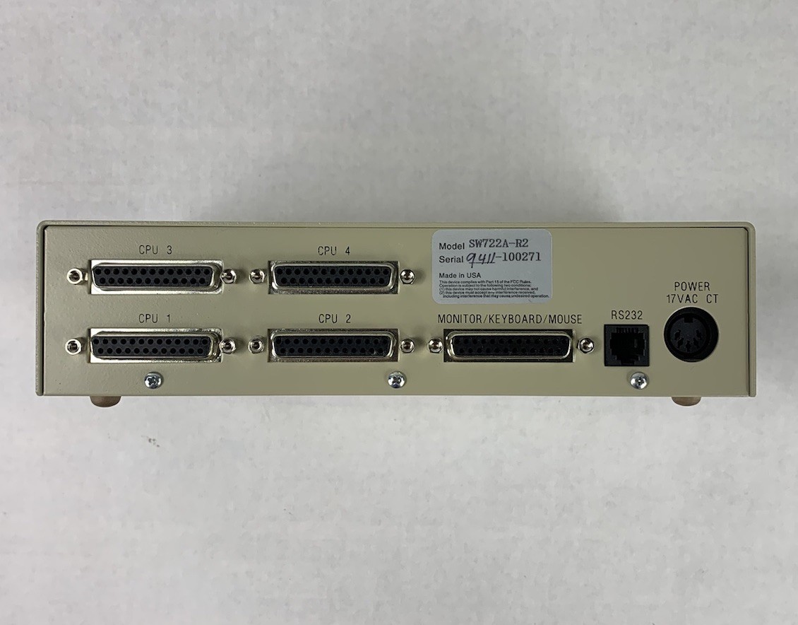 Black Box ServSwitch SW722A-R2