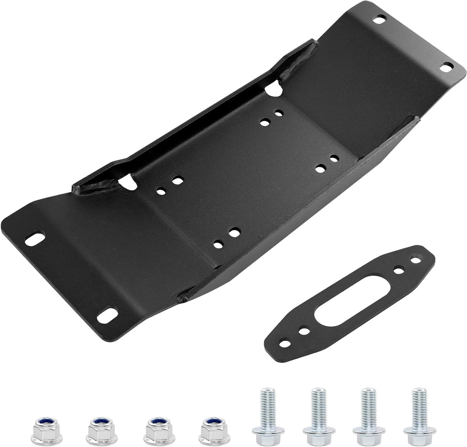 Winch Mount Plate Bracket Kit For 22-25 Polaris Ranger Midsize SP 570/ 570 Crew