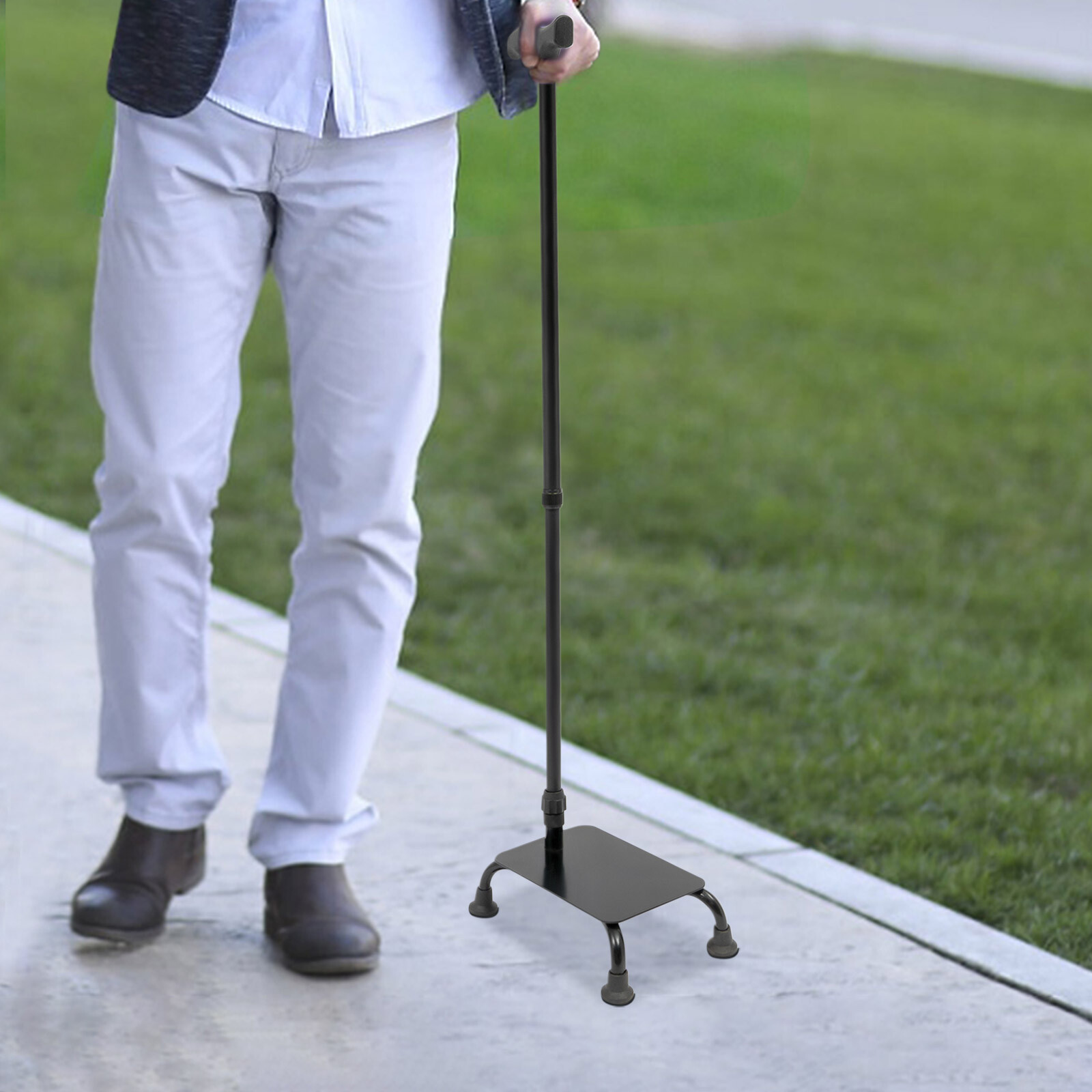 Stair Climbing Assist 85-105cm Adjustable Walking Cane Stair Lift Aid for Senior