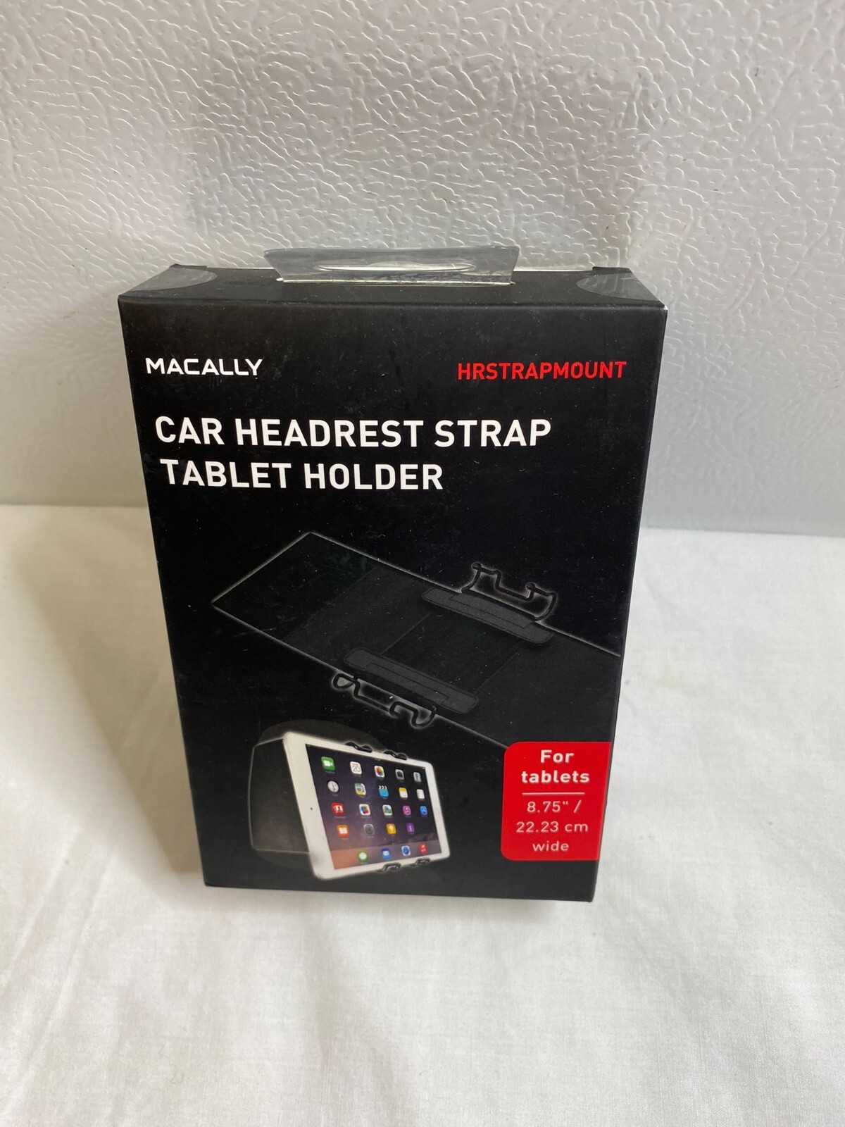 Macally Car Headrest Strap Tablet Holder Mount For 8.75” Tablet  New in Box