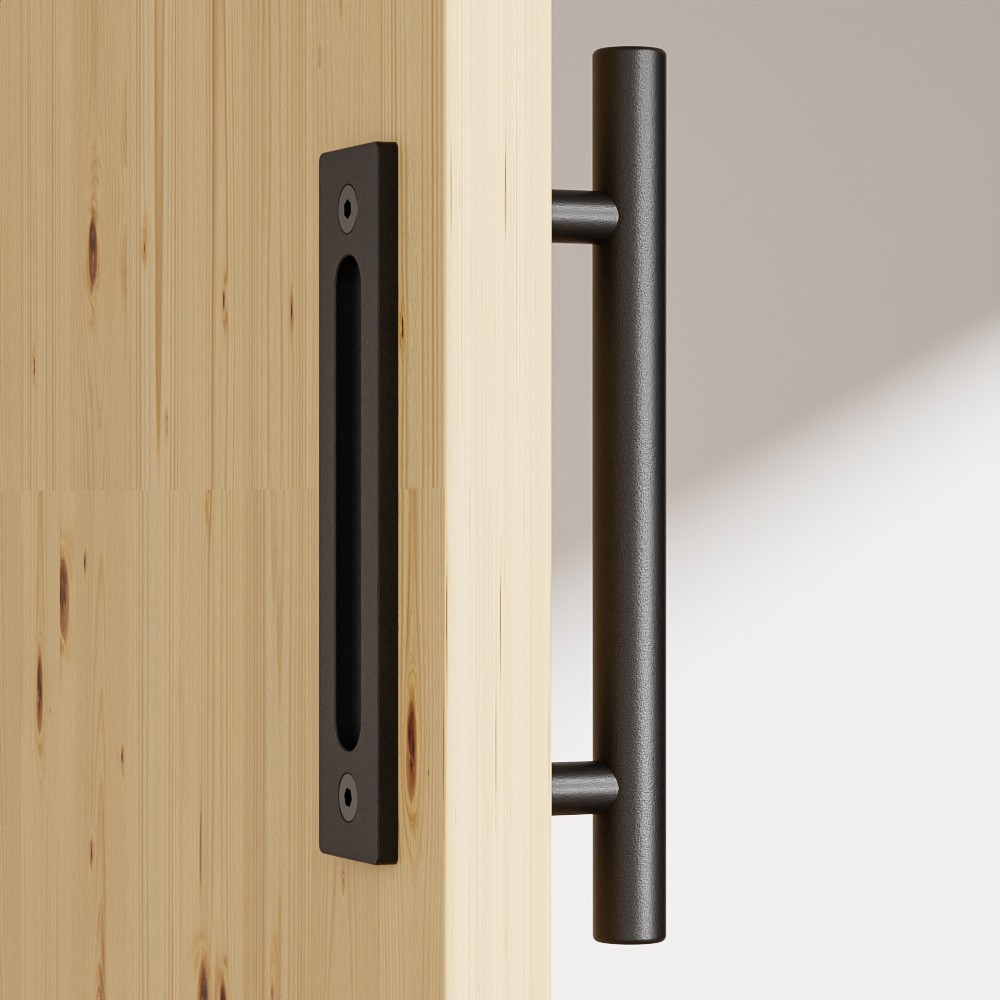 Sliding Barn Door Aluminum Sliding Door Handle Modern Design Hardware