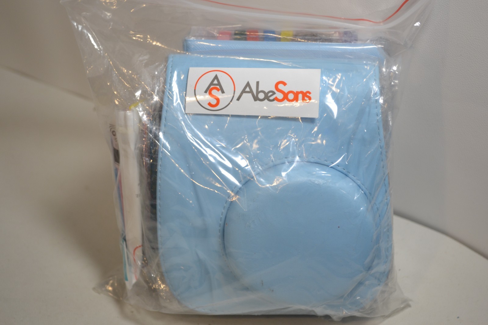 Instant Camera Case with Frames & Photo Album (Blue)