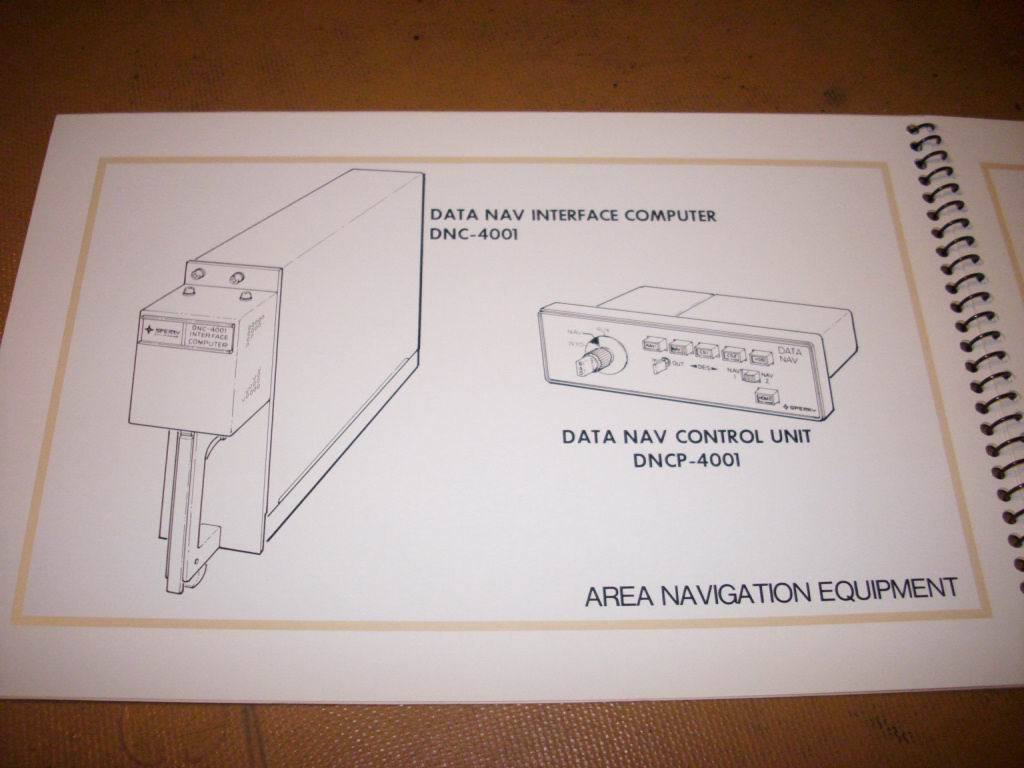 Sperry Data Nav IV System Pilot's Guide