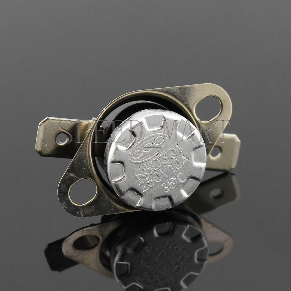 5 x Temperature Switch Control Sensor Thermal Thermostat 35°C N.O. KSD301