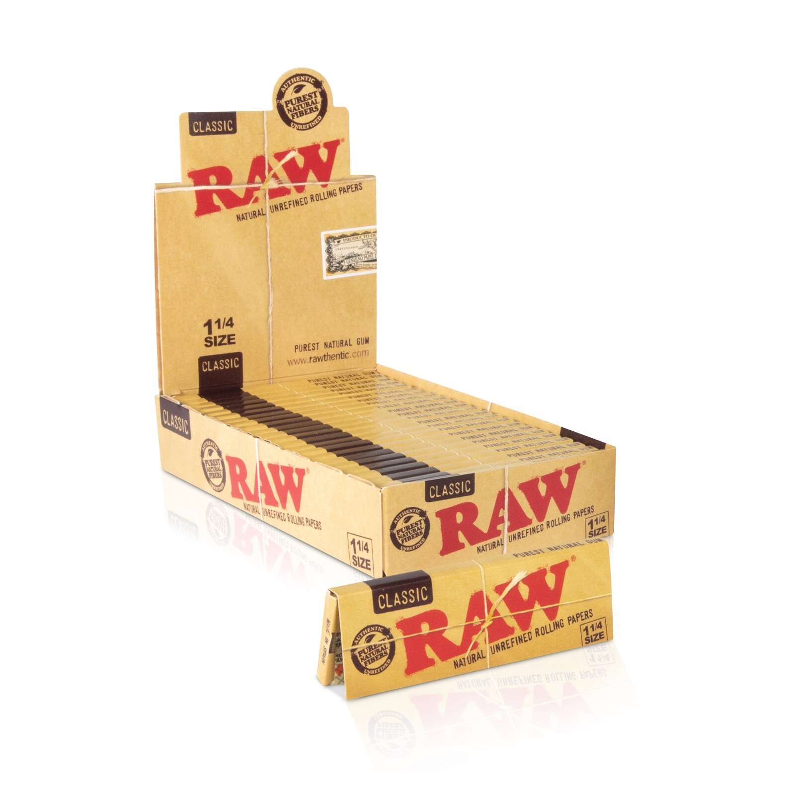 RAW Classic 1 1/4 Rolling Papers