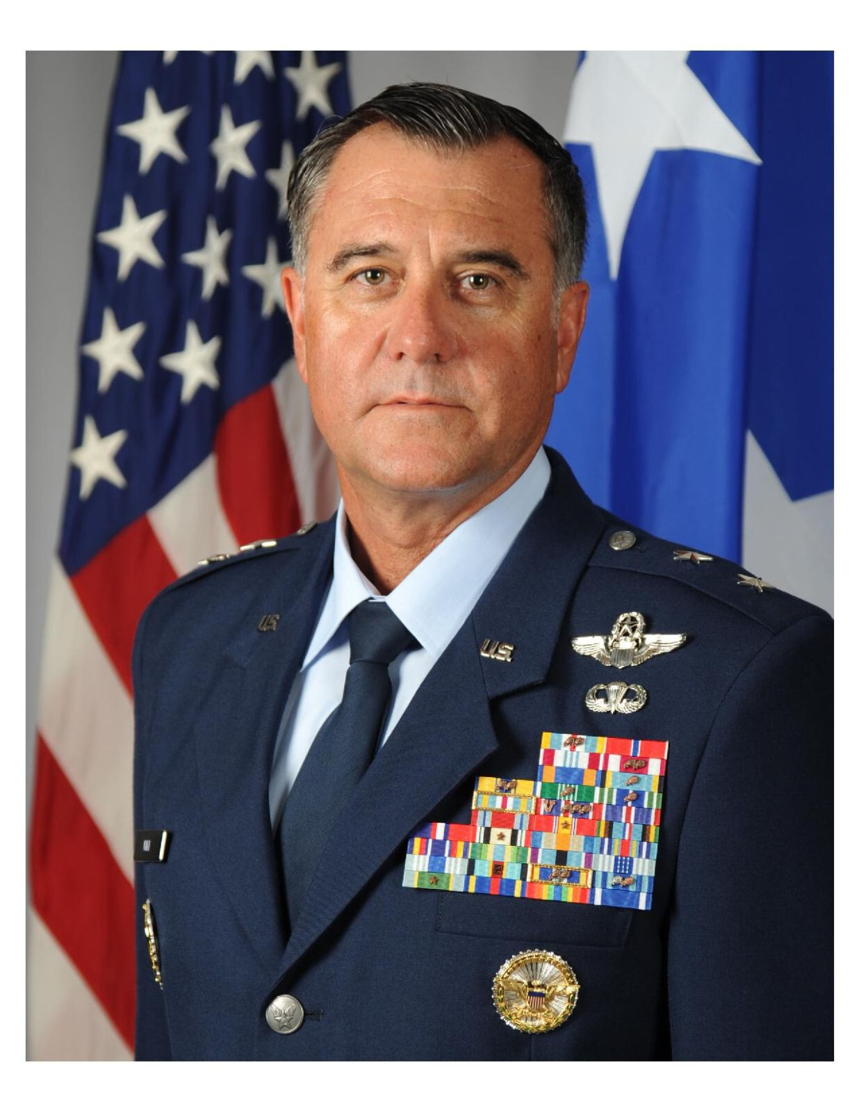 United States Air Force General Eric T. Hill 8x10 Photo On 8.5" x 11"
