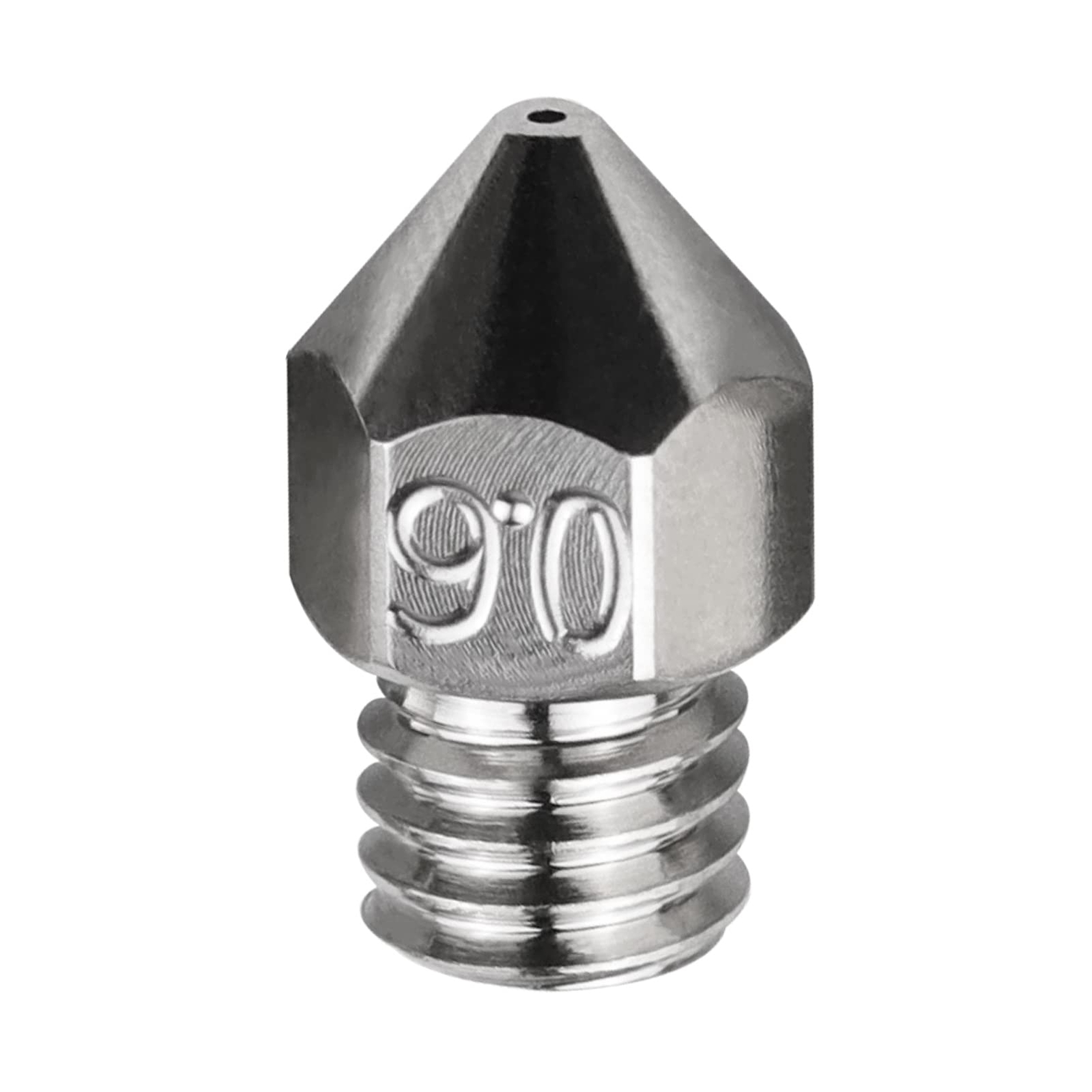 High Temperature Sharp Nonstick Mk8 Plated Copper Nozzle 0.6mm Compatible With S