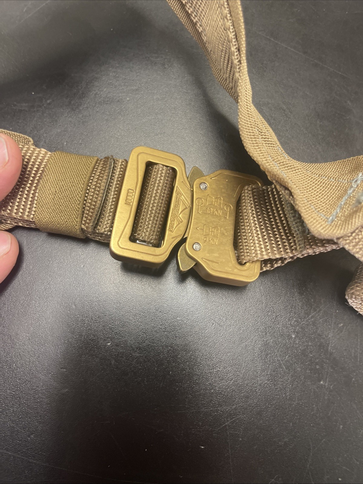 Yates Assault Climbing Belt MEDIUM Tactical Military