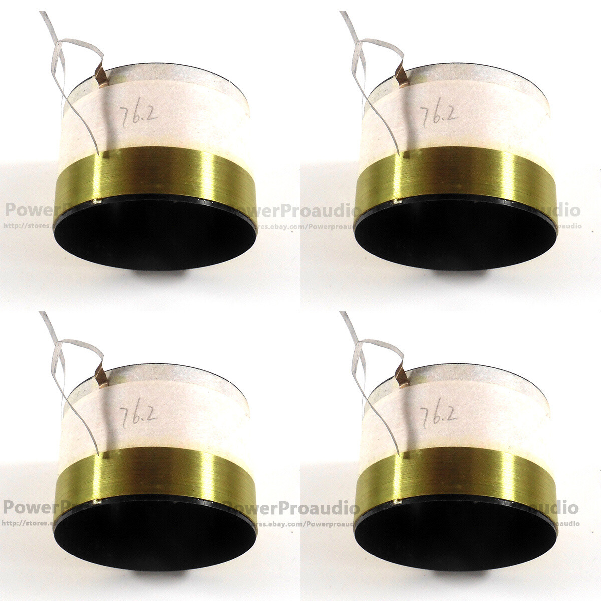 4PCS Aluminium Wire Voice coil  76.2mm 3inch woofer / loudspeaker Repair 8 ohm