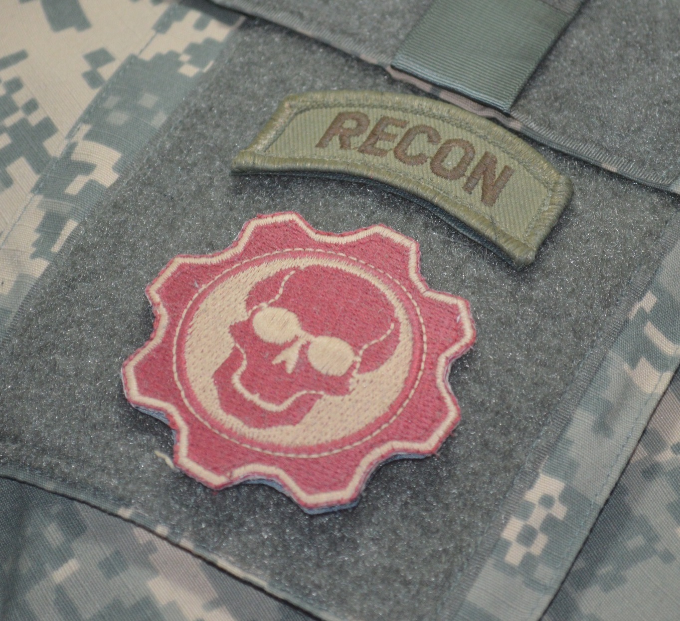 BAGHDAD BASHER PRIVATE SECURITY MILITARY CONTRACTOR PMC DSS vêlkrö 2-PATCH SET
