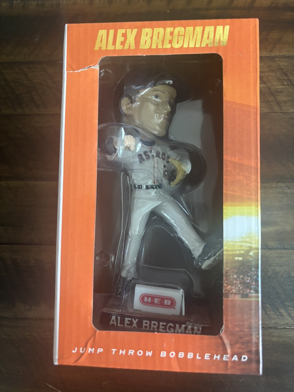 Houston Astros Alex Bregman Jump Throw Bobblehead SGA  6/1/23