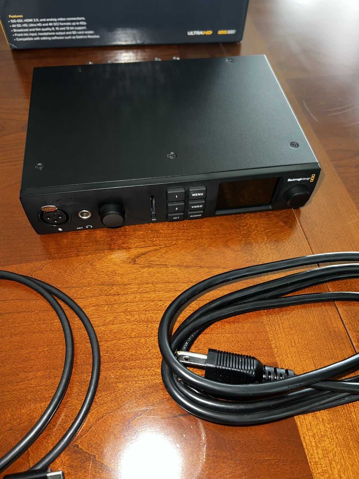 Blackmagic Design UltraStudio 4K Mini Thunderbolt 3 Capture & Playback Unit