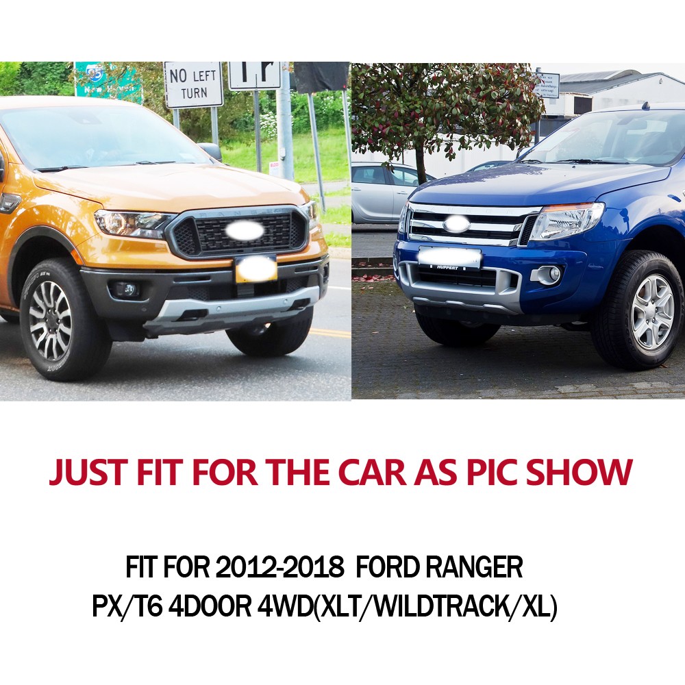 4 Pcs Mud Flaps Splash Mud Guards Fit For 2012 - 2018 Ford Ranger Front & Rear
