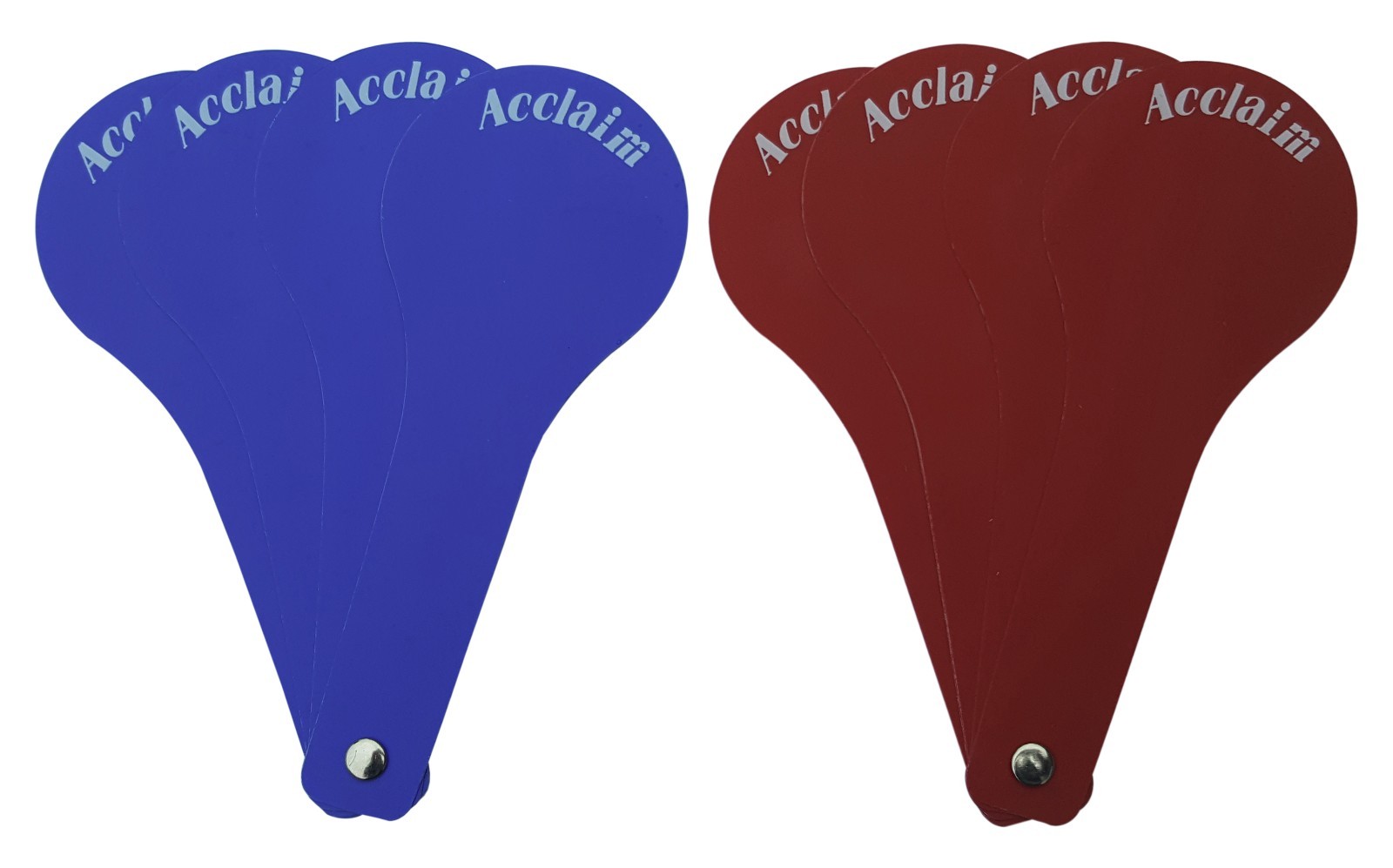ACCLAIM Lollipops New Stock Bowls Umpire Plastic Scoring 4 Blue 4 Red 5.5" Long