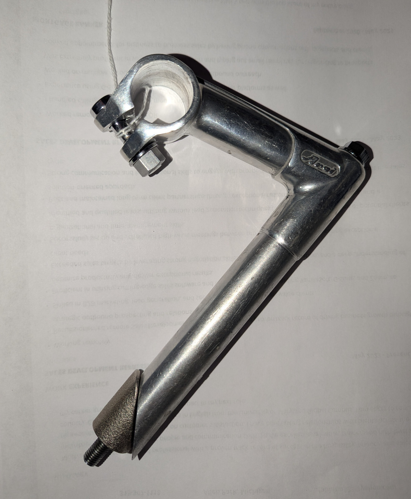 Vintage Arai Road Bike Stem