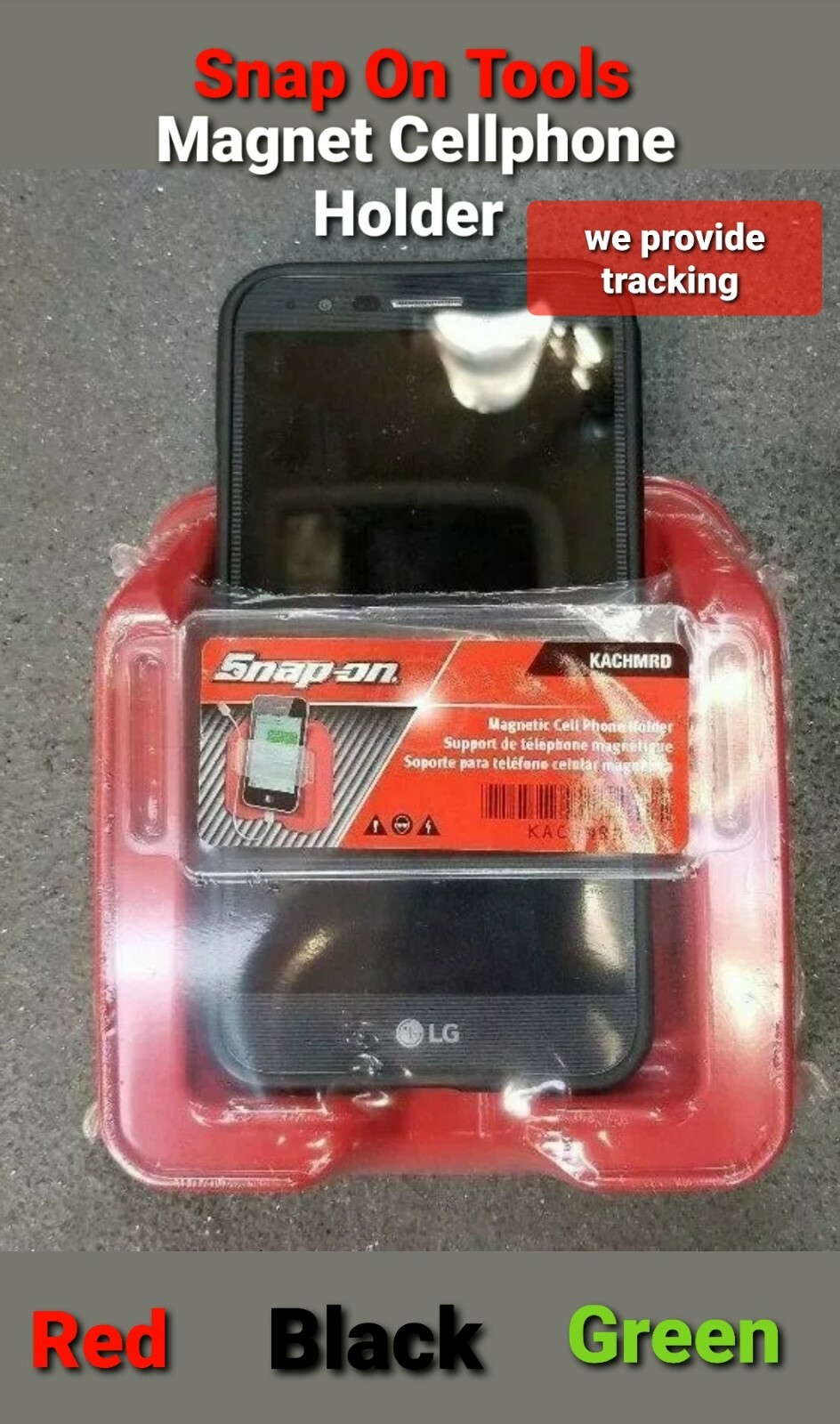 Snap on tools work bench/tool box Magnetic Cell Phone Smartphone Magnet Holder