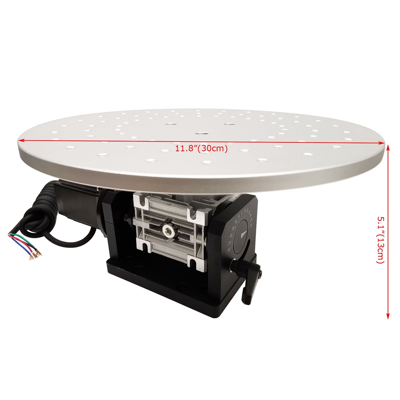 110V 360 Degree Rotary Table Marking Machine Workbench Rotating Platform