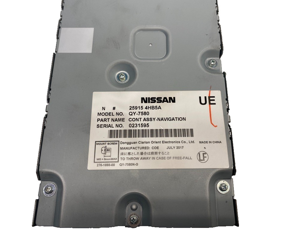 17-22 INFINITI Q60 NAVIGATION CONTROL MODULE OEM A0.51