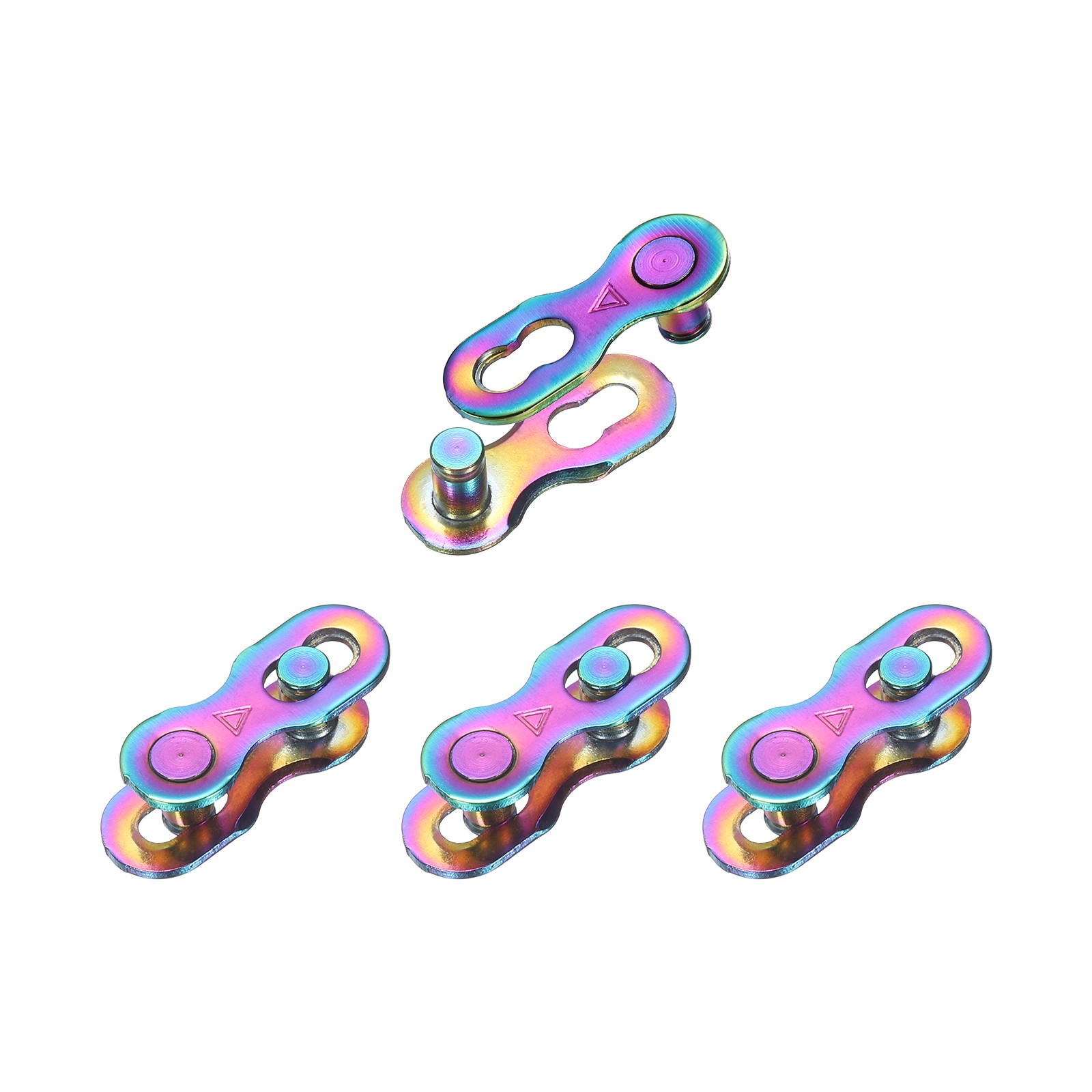 Bike Chain Master Link, (6/7/8Speed, 8Pcs) (Colorful) Bicycle Chain Missing Link