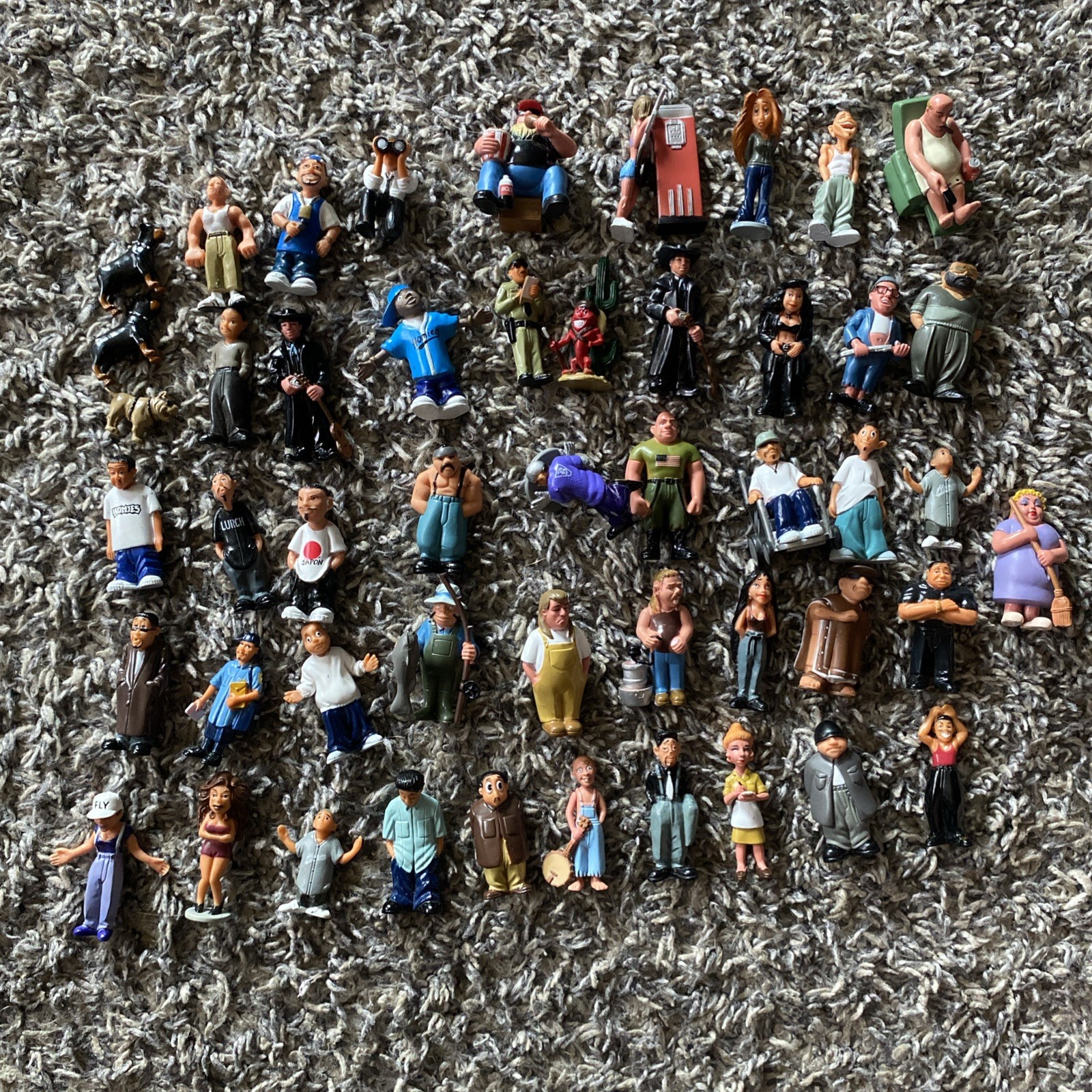 Vintage Homies Mixed Lot of 49 Pieces From Different Series