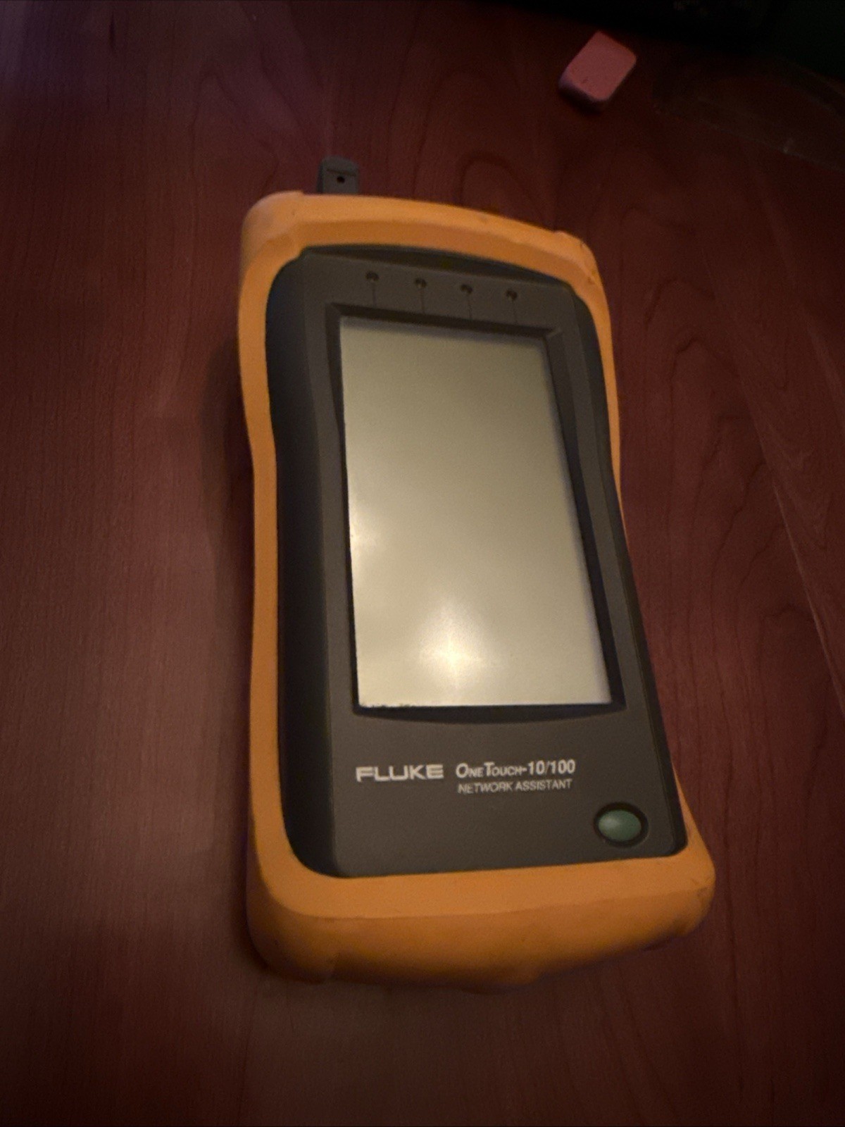 FLUKE ONE TOUCH 10/100 NETWORK ASSISTANT - untested With No Charger