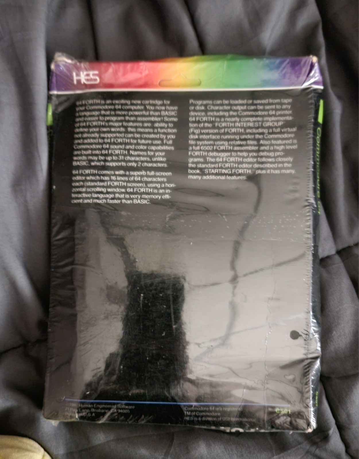 HES 64 FORTH Cartridge for Commodore 64