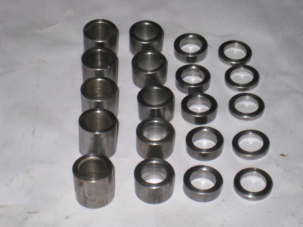 Legends Race Car, Andrews Motorsports, 1/2" Chassis Spacer Kit (Non Tapered)