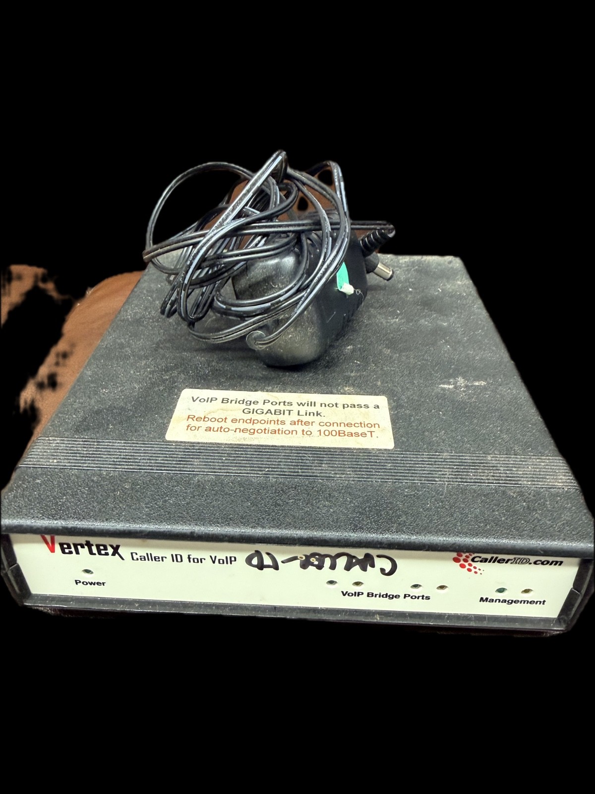 Whozz Calling Vertex 4 Line Caller ID Box for VoIP CallerID.com Ethernet Serial