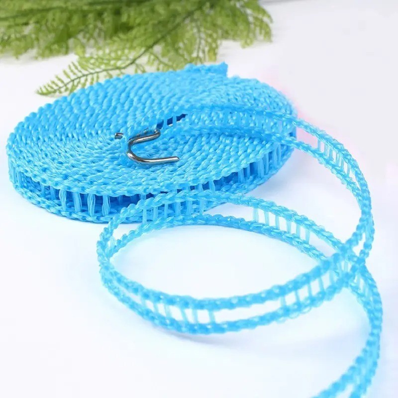 3PCS Home Travel 10M Clothes Washing Line Portable Outdoor Non-slip Hanger Rope