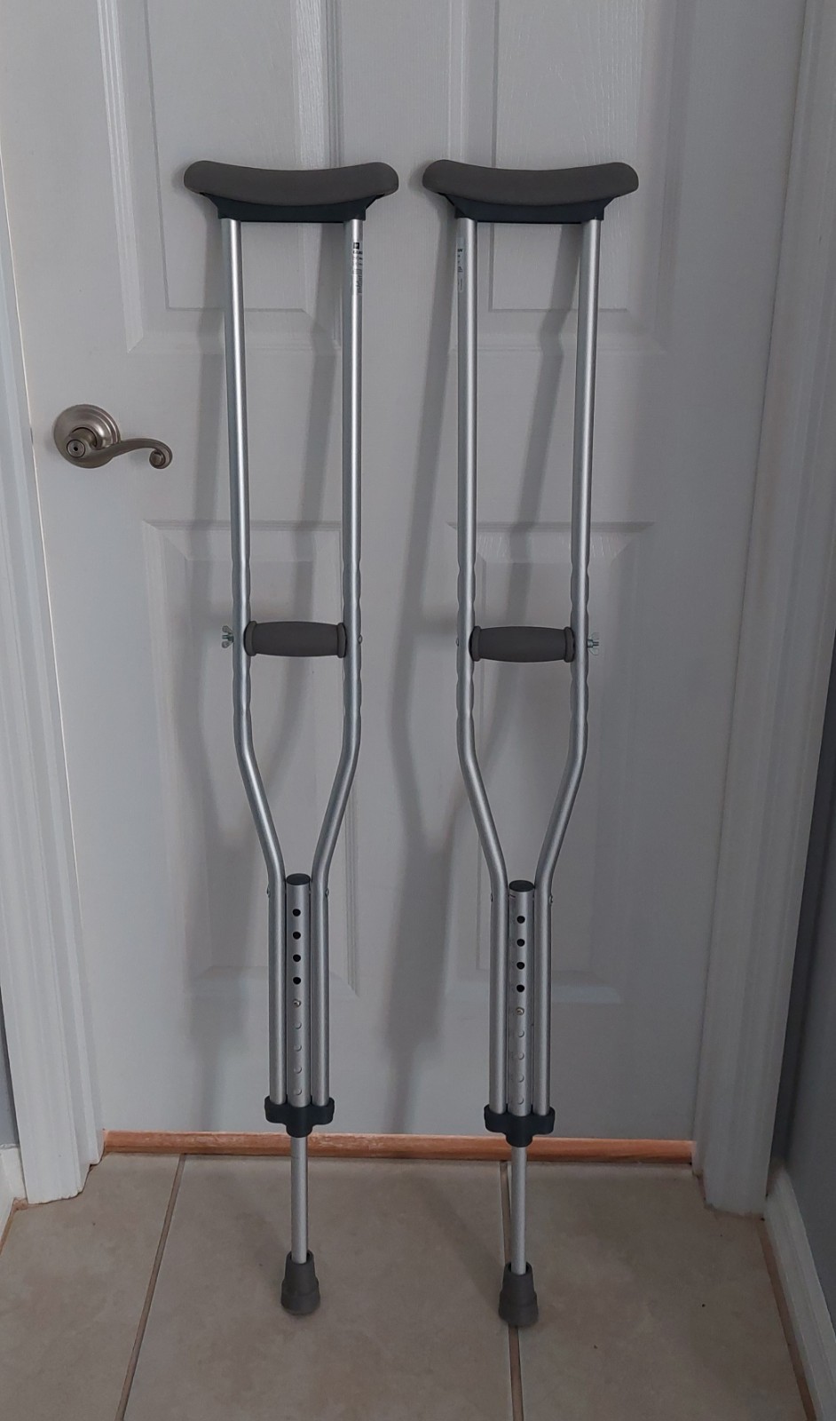Guardian Aluminum Lightweight Adjustable Crutches Lightly Used Local Pickup Only